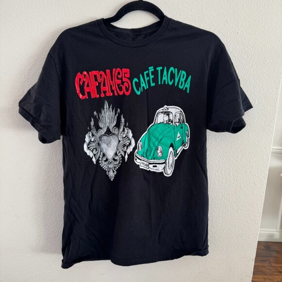 Caifanes & Café Tacvba 2024 Tour Concert T-Shirt Size Large - Picture 1 of 3